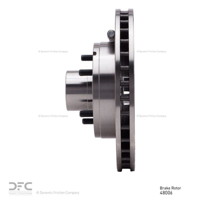 Dynamic Friction Company Disc Brake Rotor 600-48006