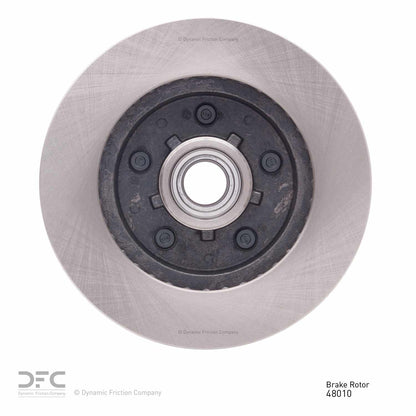 Dynamic Friction Company Disc Brake Rotor 600-48010