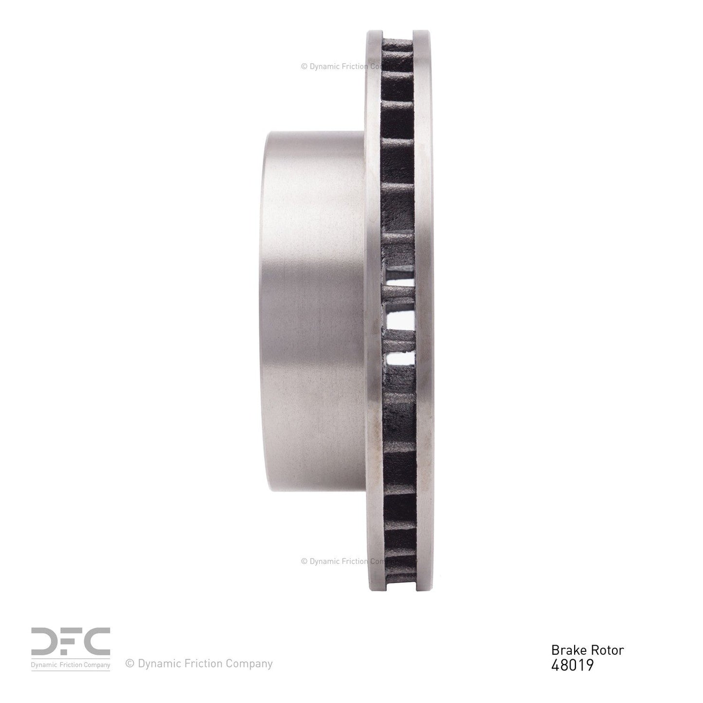 Dynamic Friction Company Disc Brake Rotor 600-48019