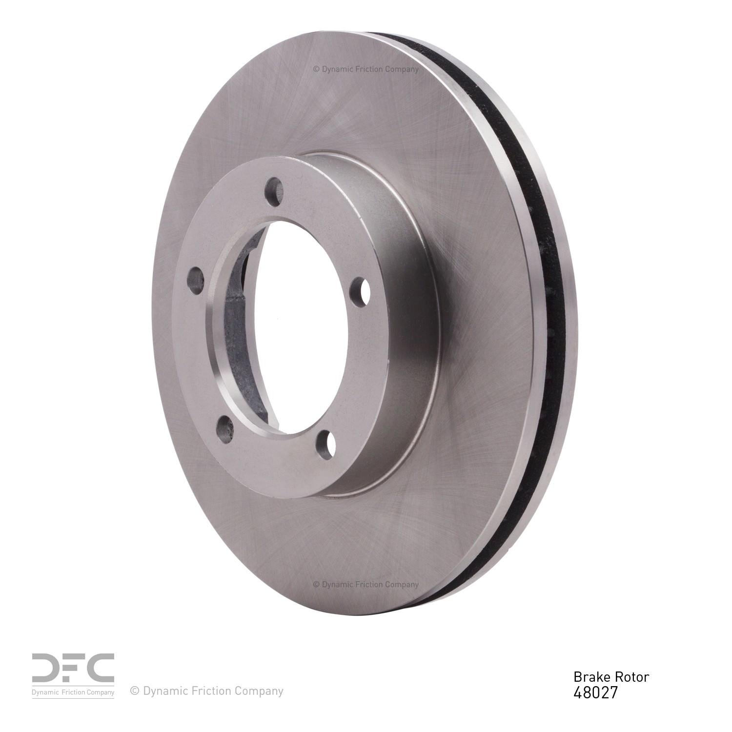 Dynamic Friction Company Disc Brake Rotor 600-48027