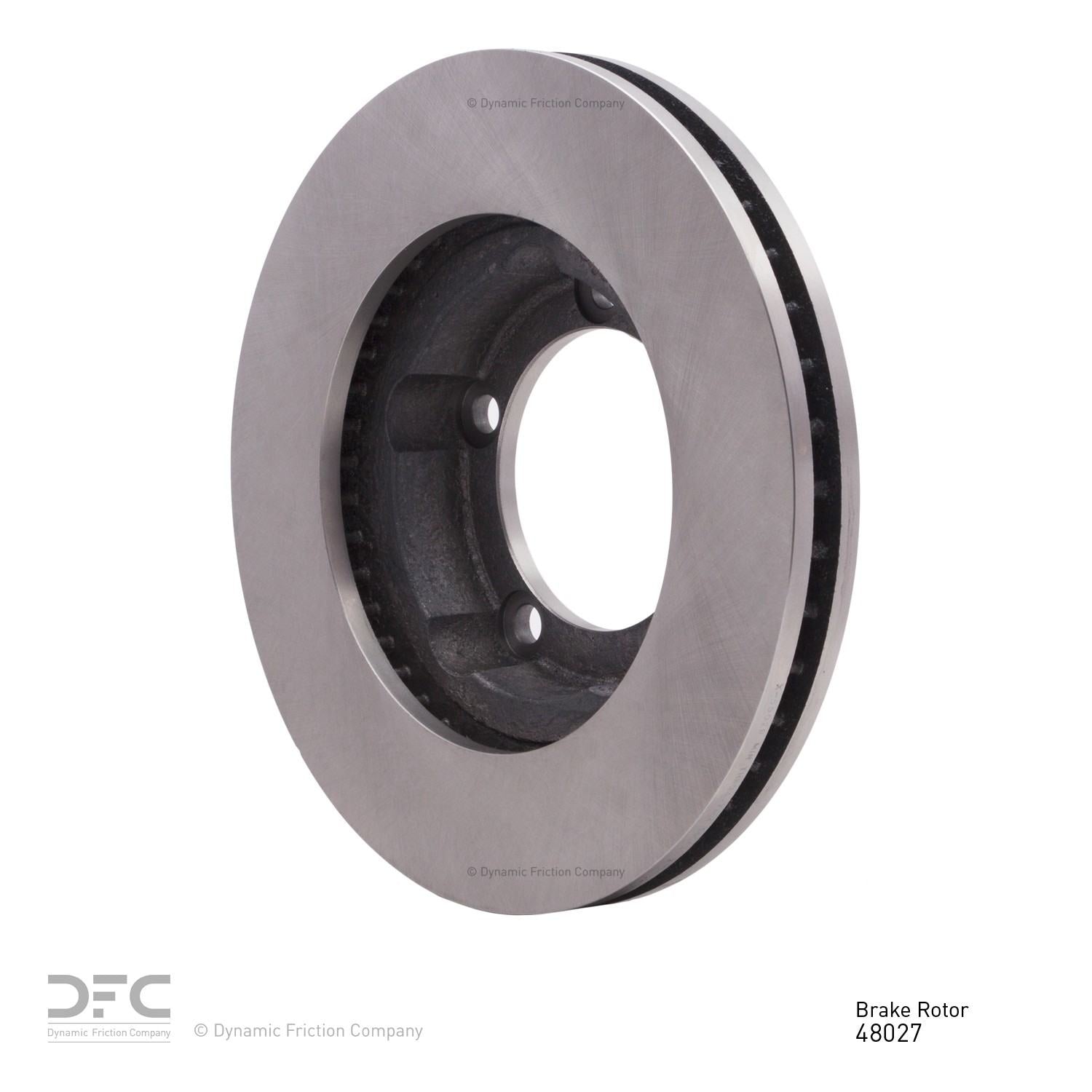 Dynamic Friction Company Disc Brake Rotor 600-48027