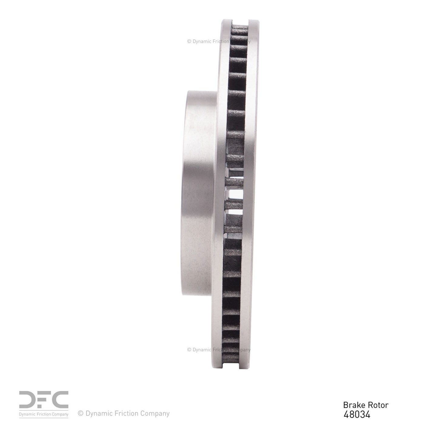 Dynamic Friction Company Disc Brake Rotor 600-48034
