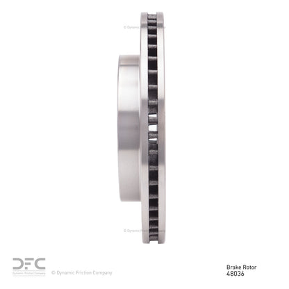 Dynamic Friction Company Disc Brake Rotor 600-48036