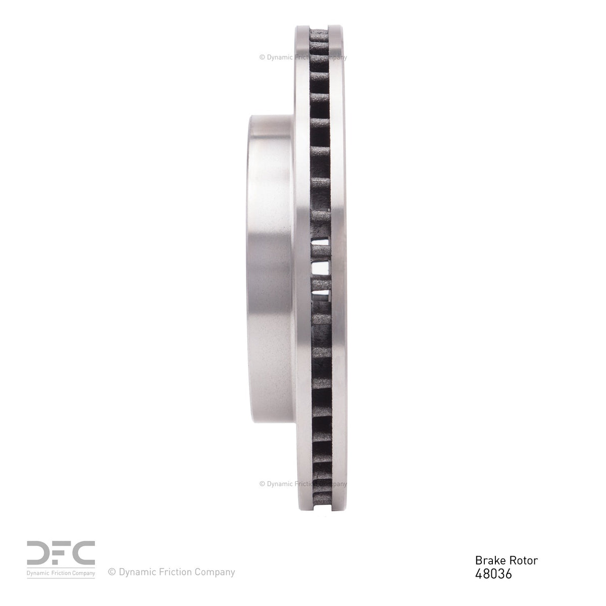 Dynamic Friction Company Disc Brake Rotor 600-48036