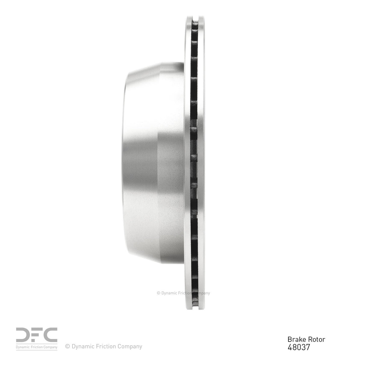 Dynamic Friction Company Disc Brake Rotor 600-48037