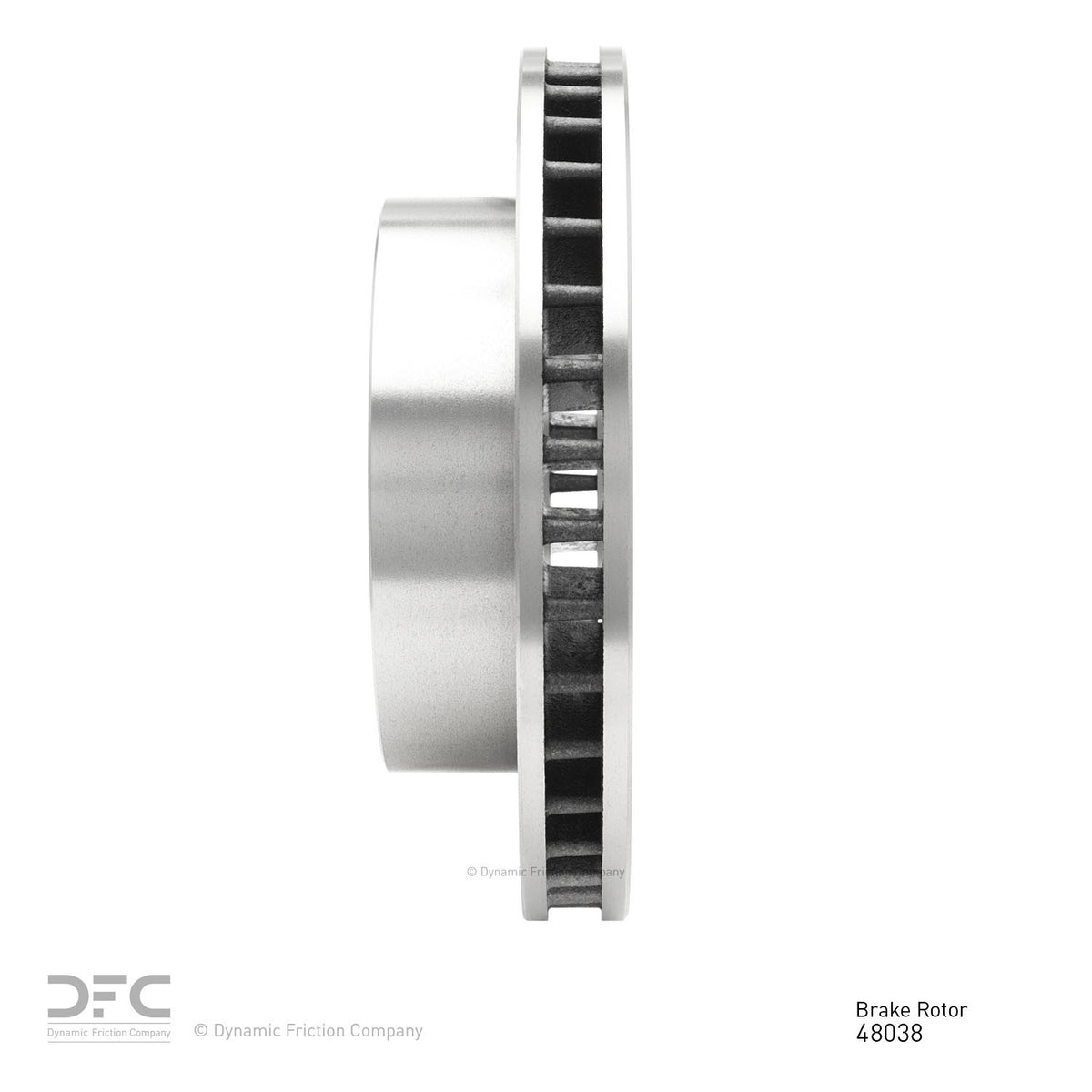 Dynamic Friction Company Disc Brake Rotor 600-48038