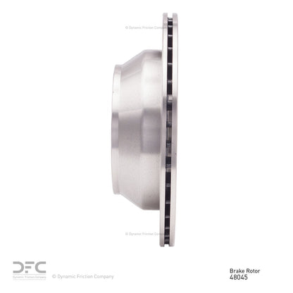 Dynamic Friction Company Disc Brake Rotor 600-48045