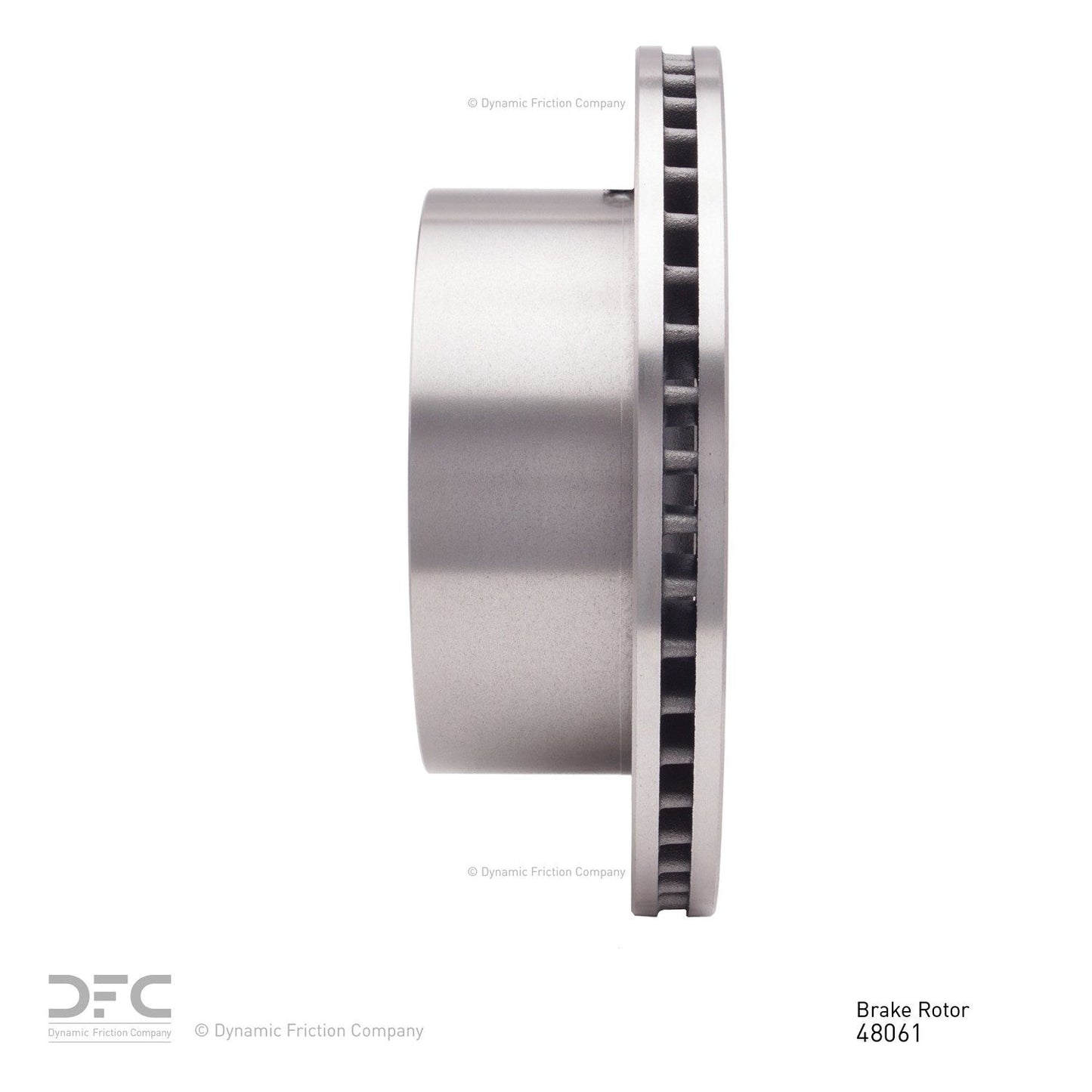 Dynamic Friction Company Disc Brake Rotor 600-48061