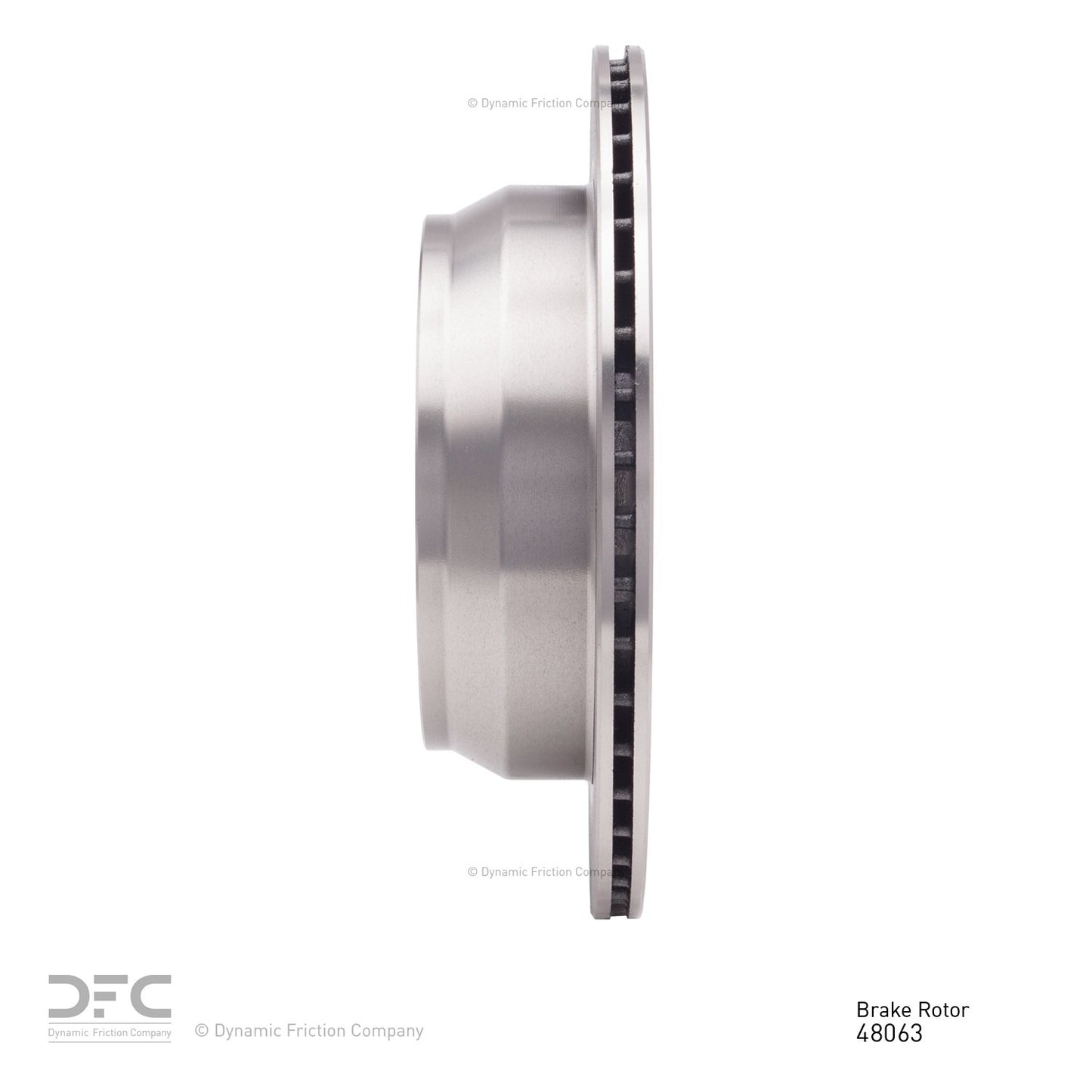Dynamic Friction Company Disc Brake Rotor 600-48063