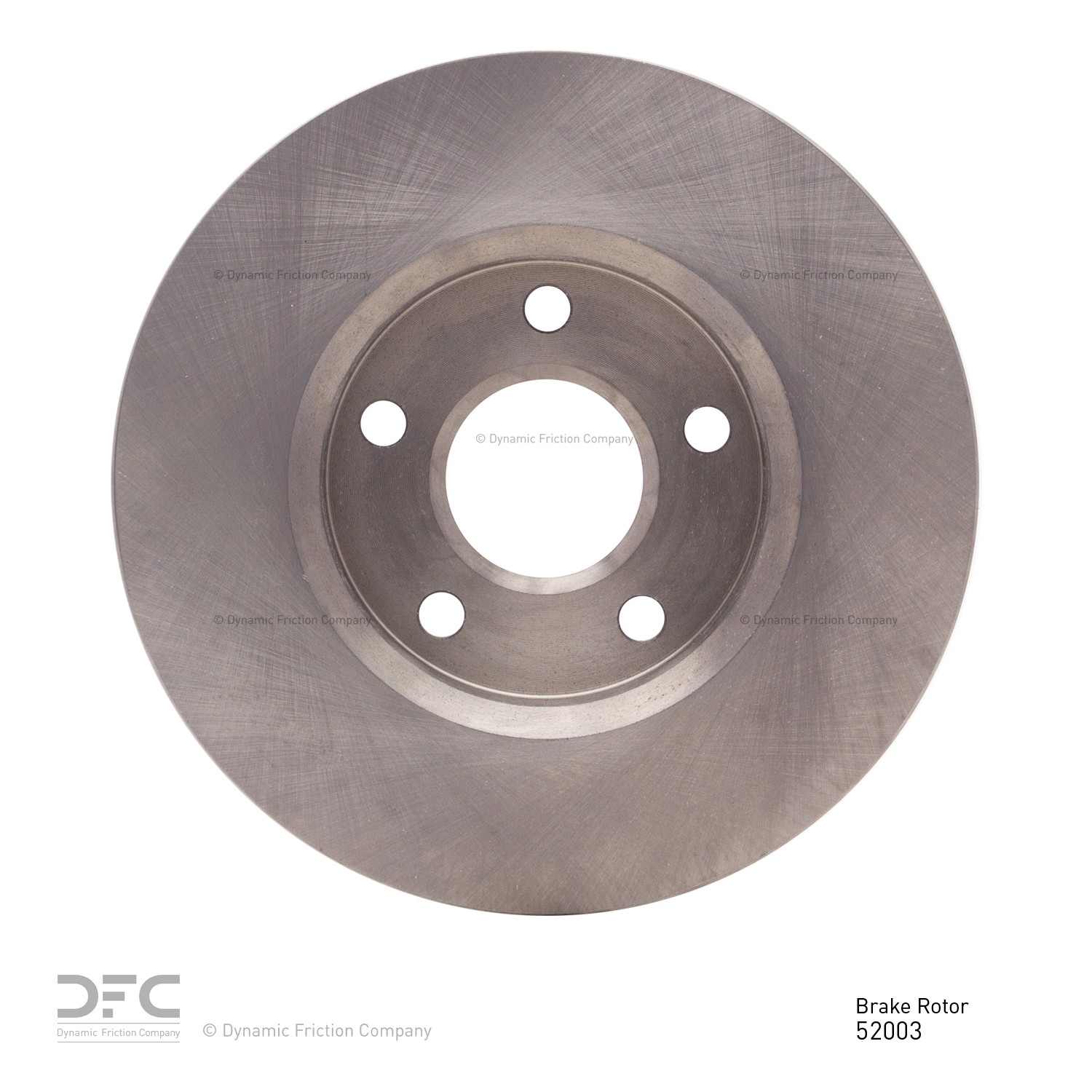 Dynamic Friction Company Disc Brake Rotor 600-52003