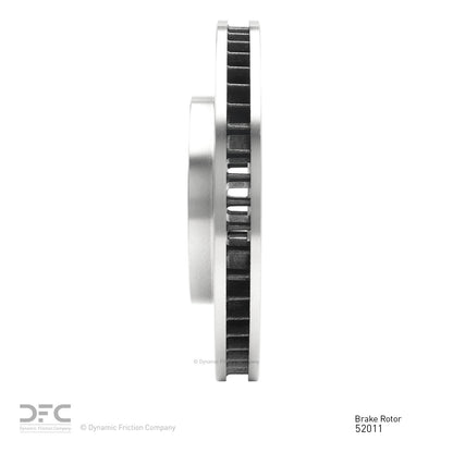 Dynamic Friction Company Disc Brake Rotor 600-52011