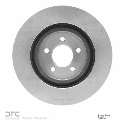Dynamic Friction Company Disc Brake Rotor 600-54036