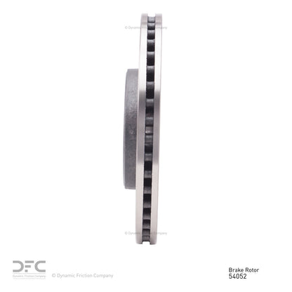 Dynamic Friction Company Disc Brake Rotor 600-54052