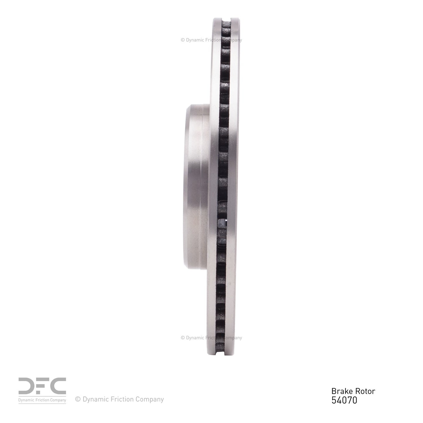 Dynamic Friction Company Disc Brake Rotor 600-54070