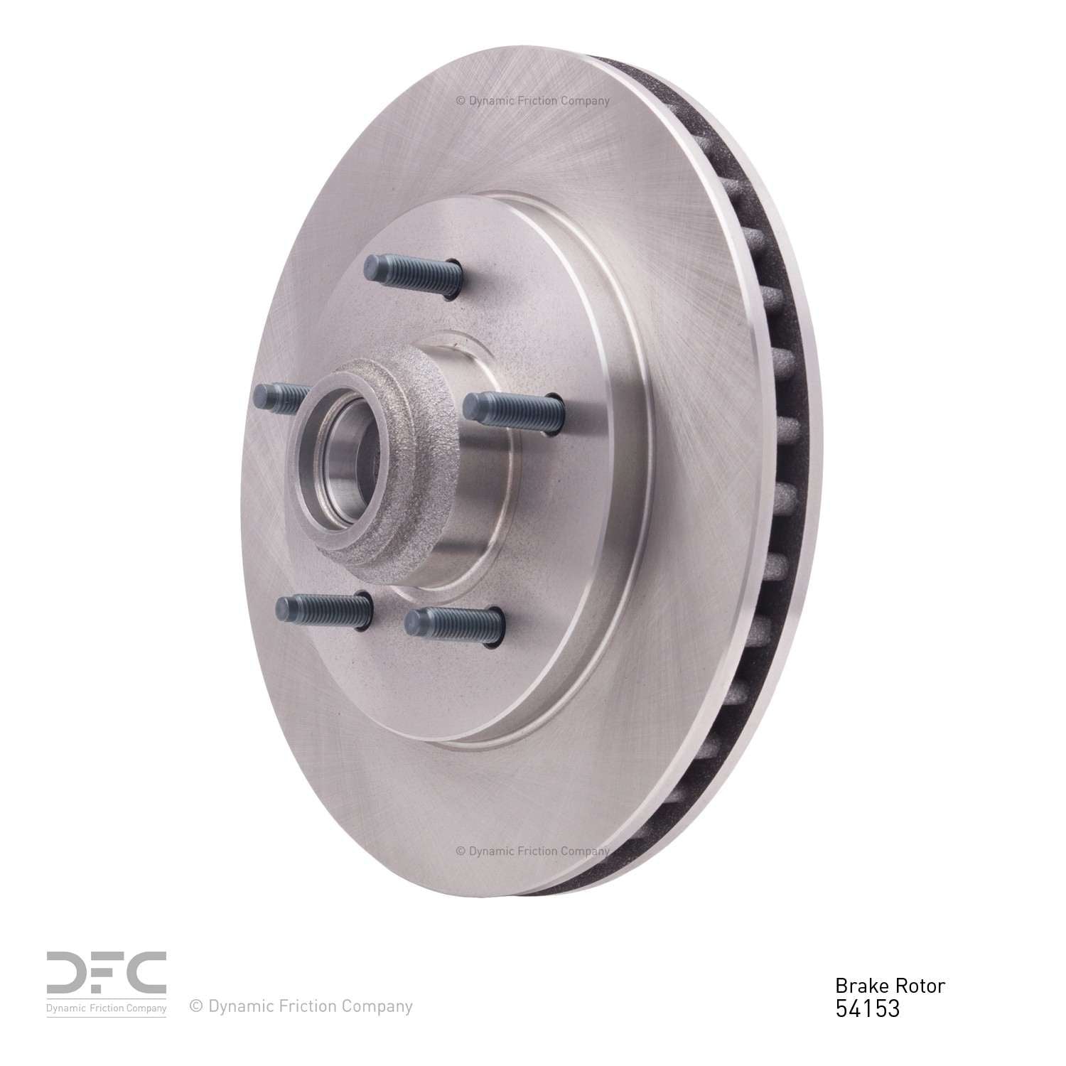 Dynamic Friction Company Disc Brake Rotor 600-54153