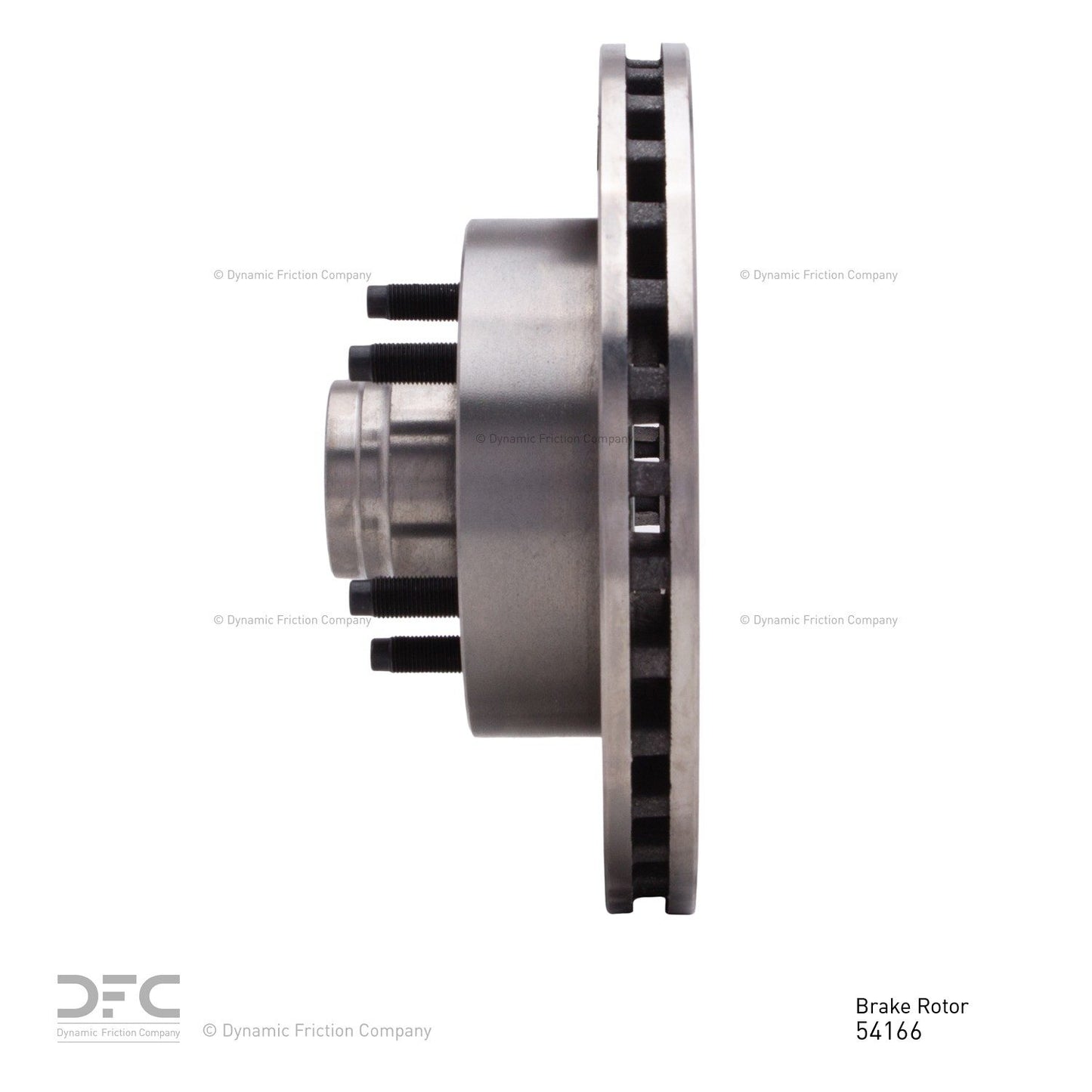 Dynamic Friction Company Disc Brake Rotor 600-54166