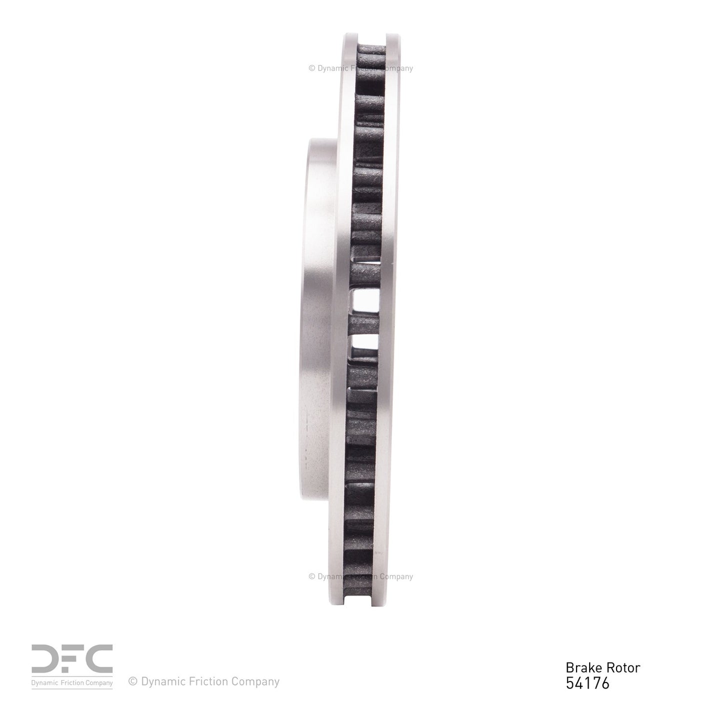 Dynamic Friction Company Disc Brake Rotor 600-54176