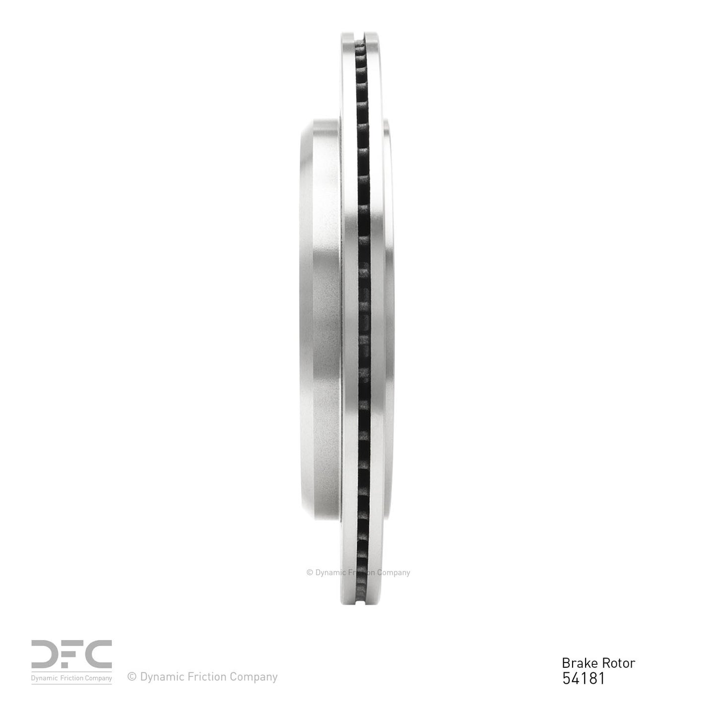 Dynamic Friction Company Disc Brake Rotor 600-54181