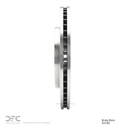 Dynamic Friction Company Disc Brake Rotor 600-54183