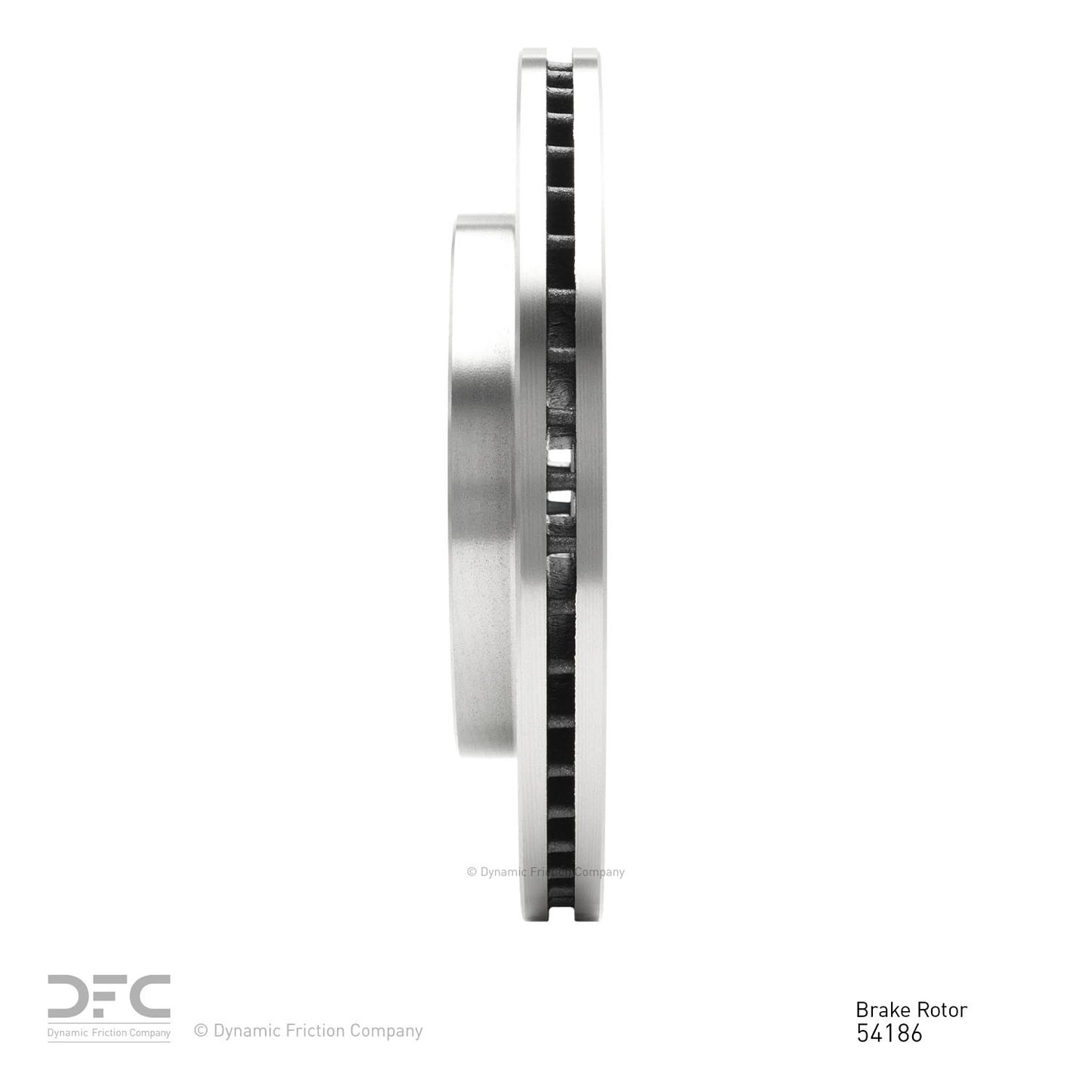 Dynamic Friction Company Disc Brake Rotor 600-54186