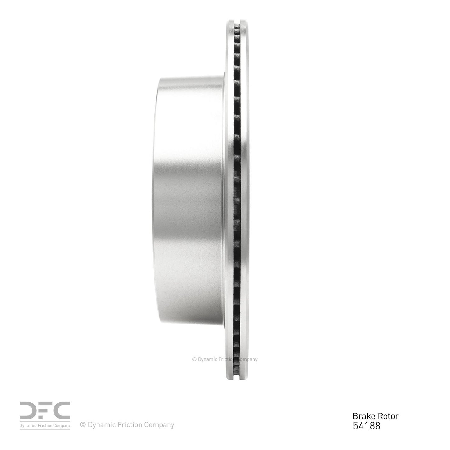 Dynamic Friction Company Disc Brake Rotor 600-54188