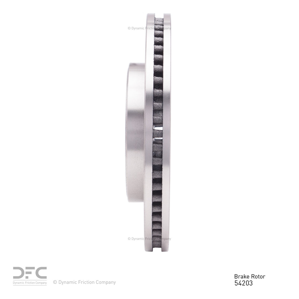Dynamic Friction Company Disc Brake Rotor 600-54203