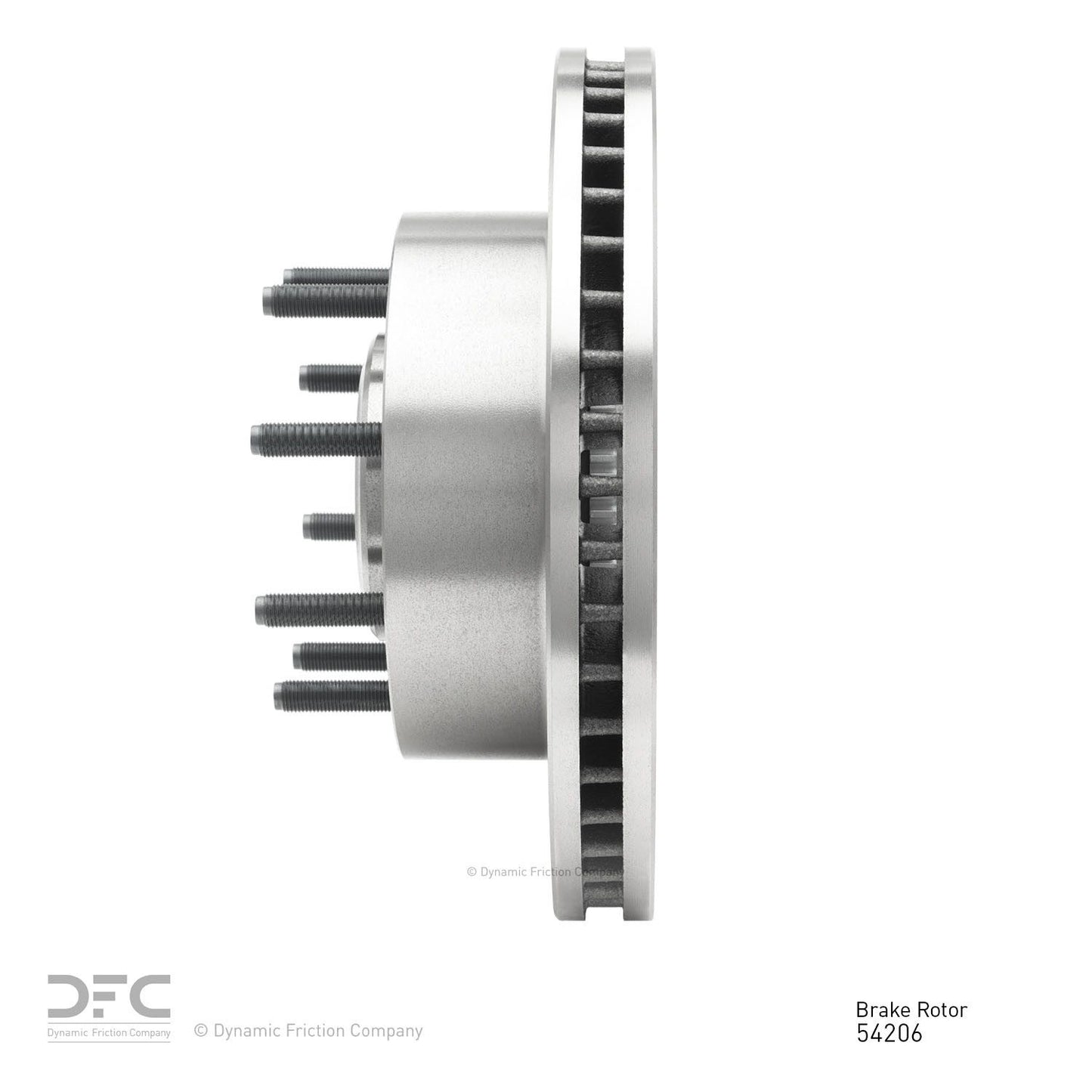 Dynamic Friction Company Disc Brake Rotor 600-54206