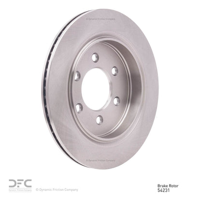 Dynamic Friction Company Disc Brake Rotor 600-54231