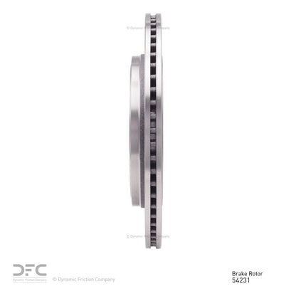 Dynamic Friction Company Disc Brake Rotor 600-54231