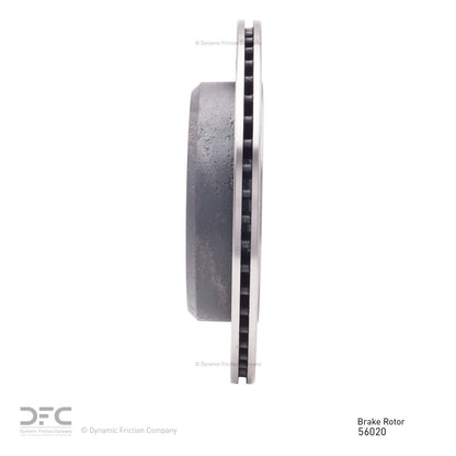 Dynamic Friction Company Disc Brake Rotor 600-56020