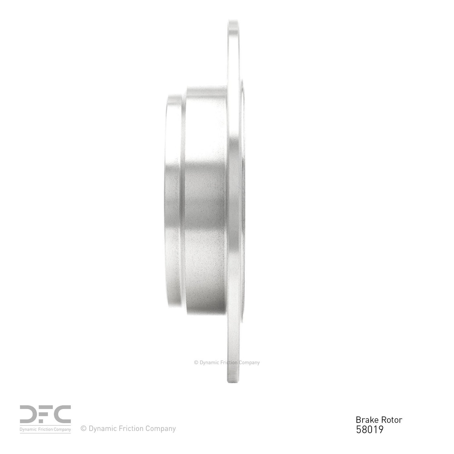 Dynamic Friction Company Disc Brake Rotor 600-58019