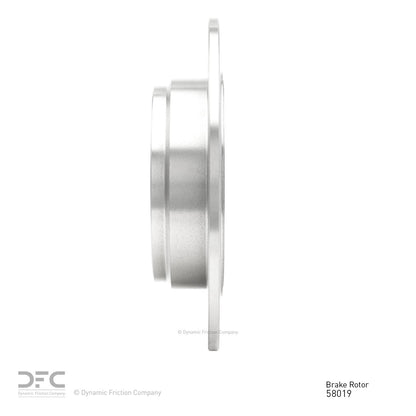 Dynamic Friction Company Disc Brake Rotor 600-58019