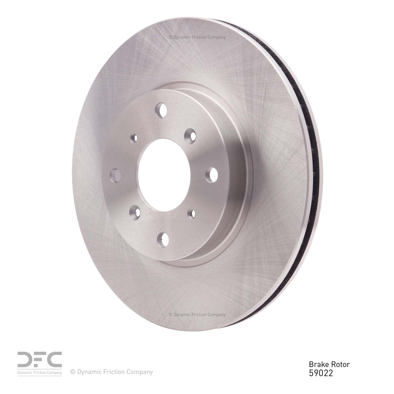 Dynamic Friction Company Disc Brake Rotor 600-59022