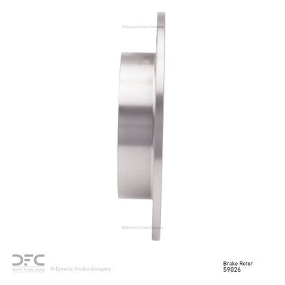 Dynamic Friction Company Disc Brake Rotor 600-59026