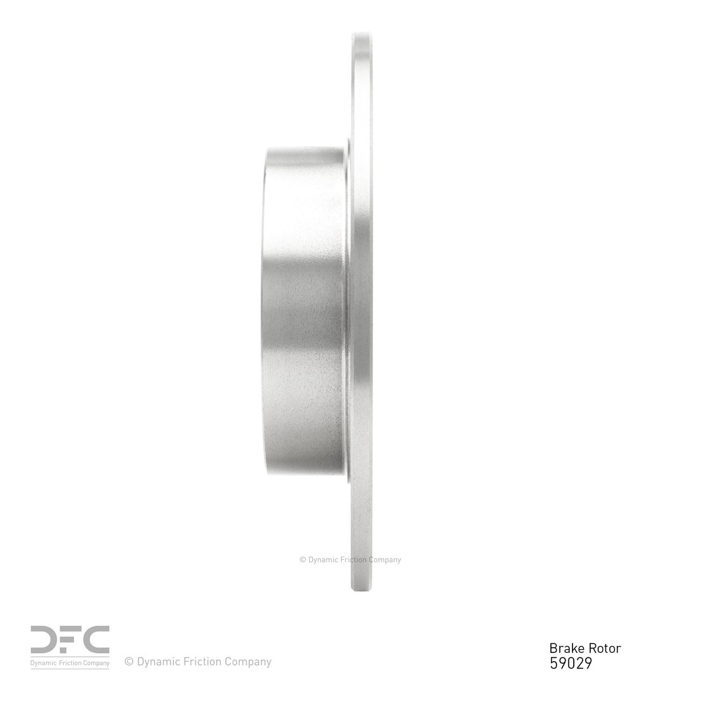 Dynamic Friction Company Disc Brake Rotor 600-59029
