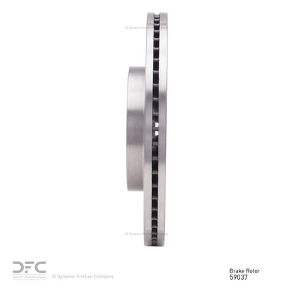 Dynamic Friction Company Disc Brake Rotor 600-59037