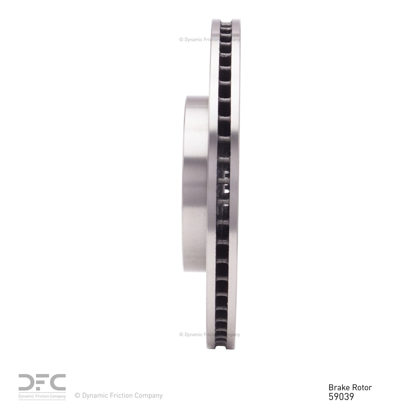 Dynamic Friction Company Disc Brake Rotor 600-59039
