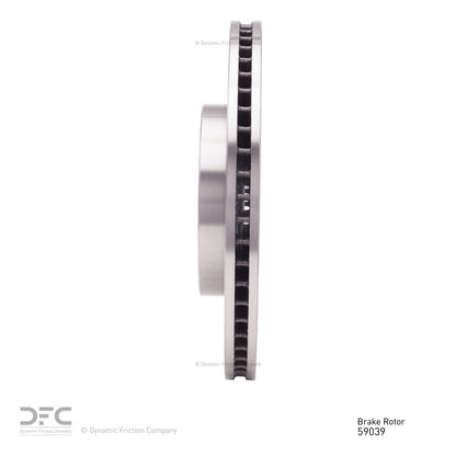 Dynamic Friction Company Disc Brake Rotor 600-59039