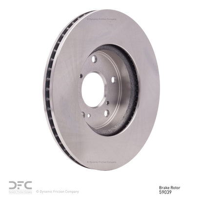 Dynamic Friction Company Disc Brake Rotor 600-59039