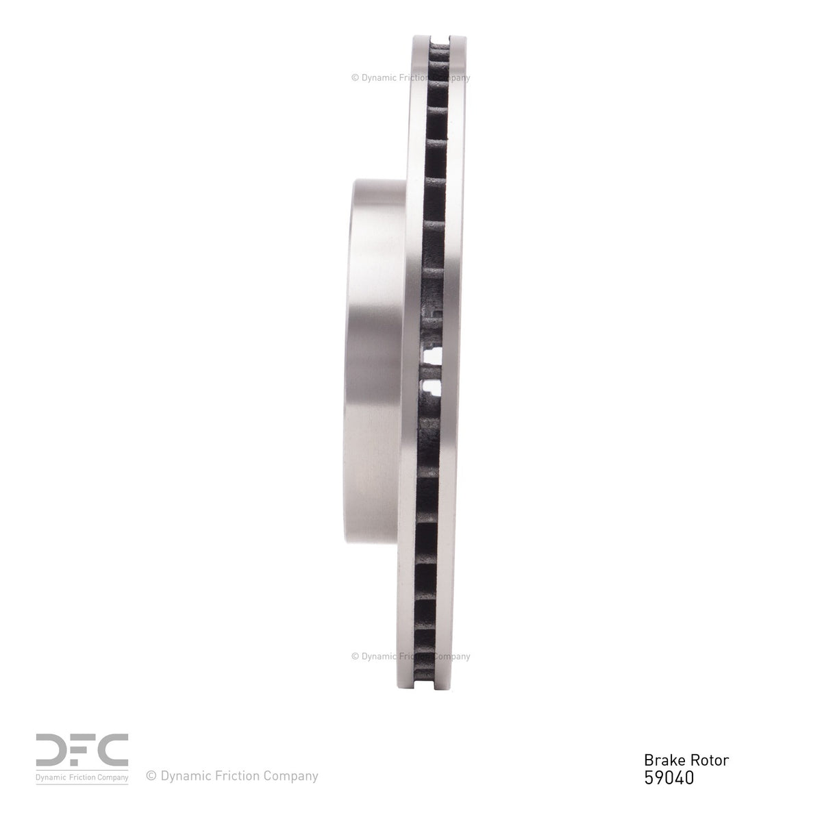 Dynamic Friction Company Disc Brake Rotor 600-59040