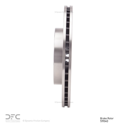 Dynamic Friction Company Disc Brake Rotor 600-59040