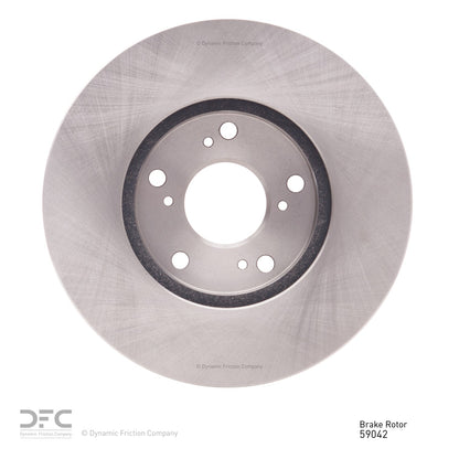 Dynamic Friction Company Disc Brake Rotor 600-59042