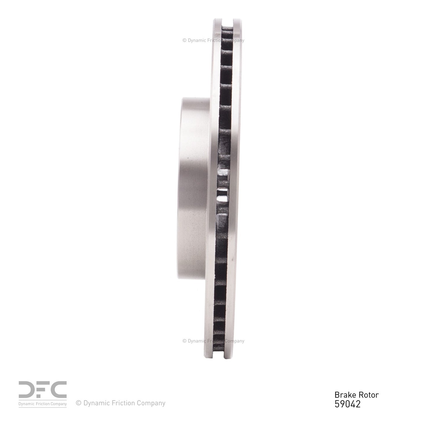 Dynamic Friction Company Disc Brake Rotor 600-59042