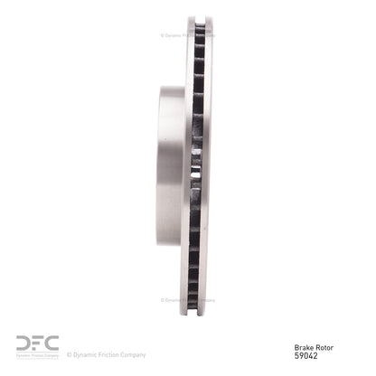 Dynamic Friction Company Disc Brake Rotor 600-59042
