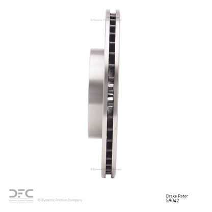 Dynamic Friction Company Disc Brake Rotor 600-59042