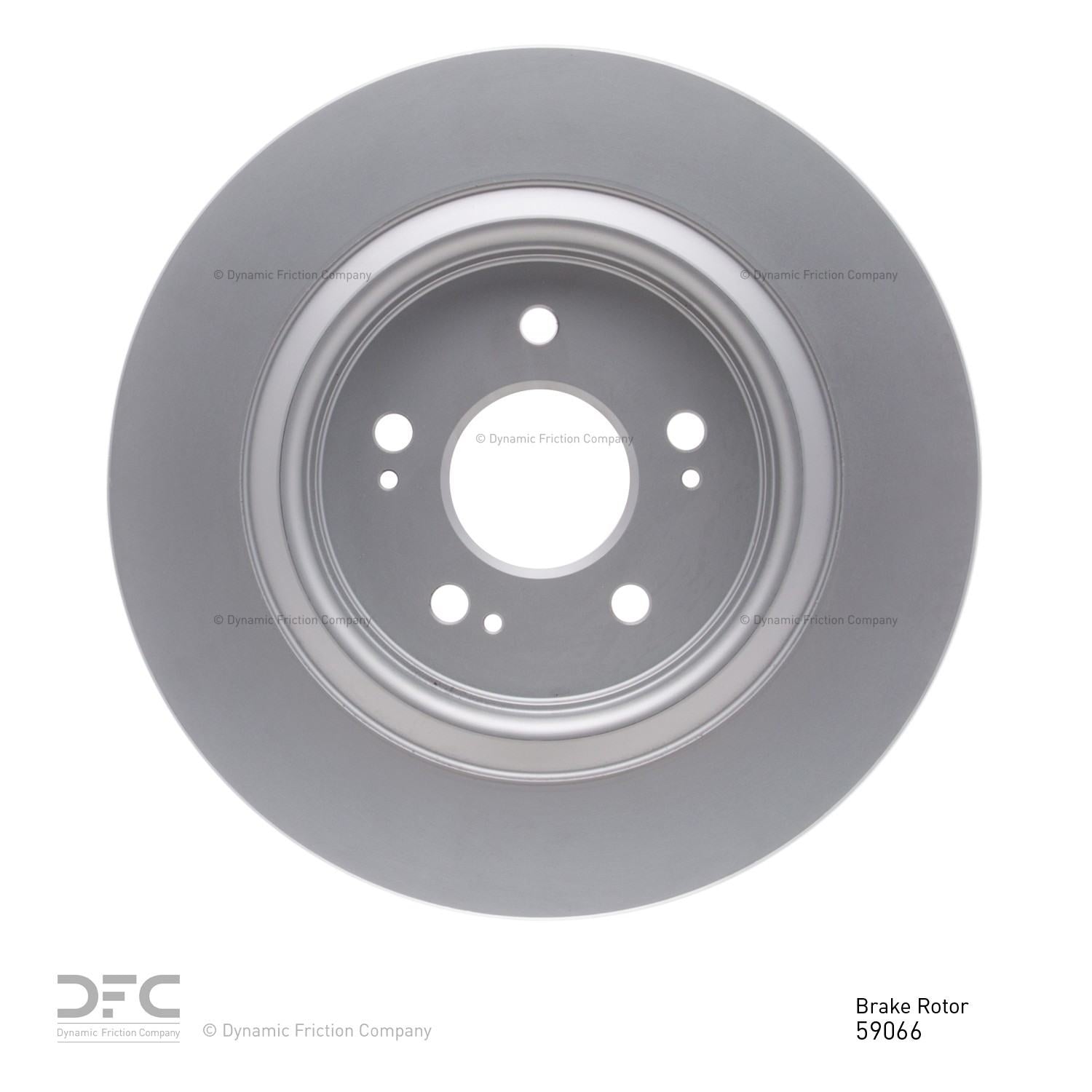 Dynamic Friction Company Disc Brake Rotor 600-59066