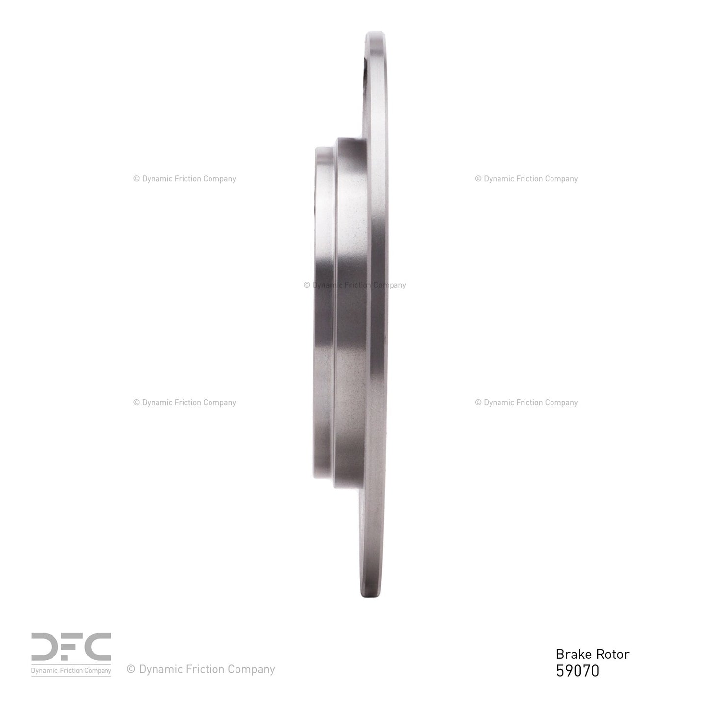 Dynamic Friction Company Disc Brake Rotor 600-59070