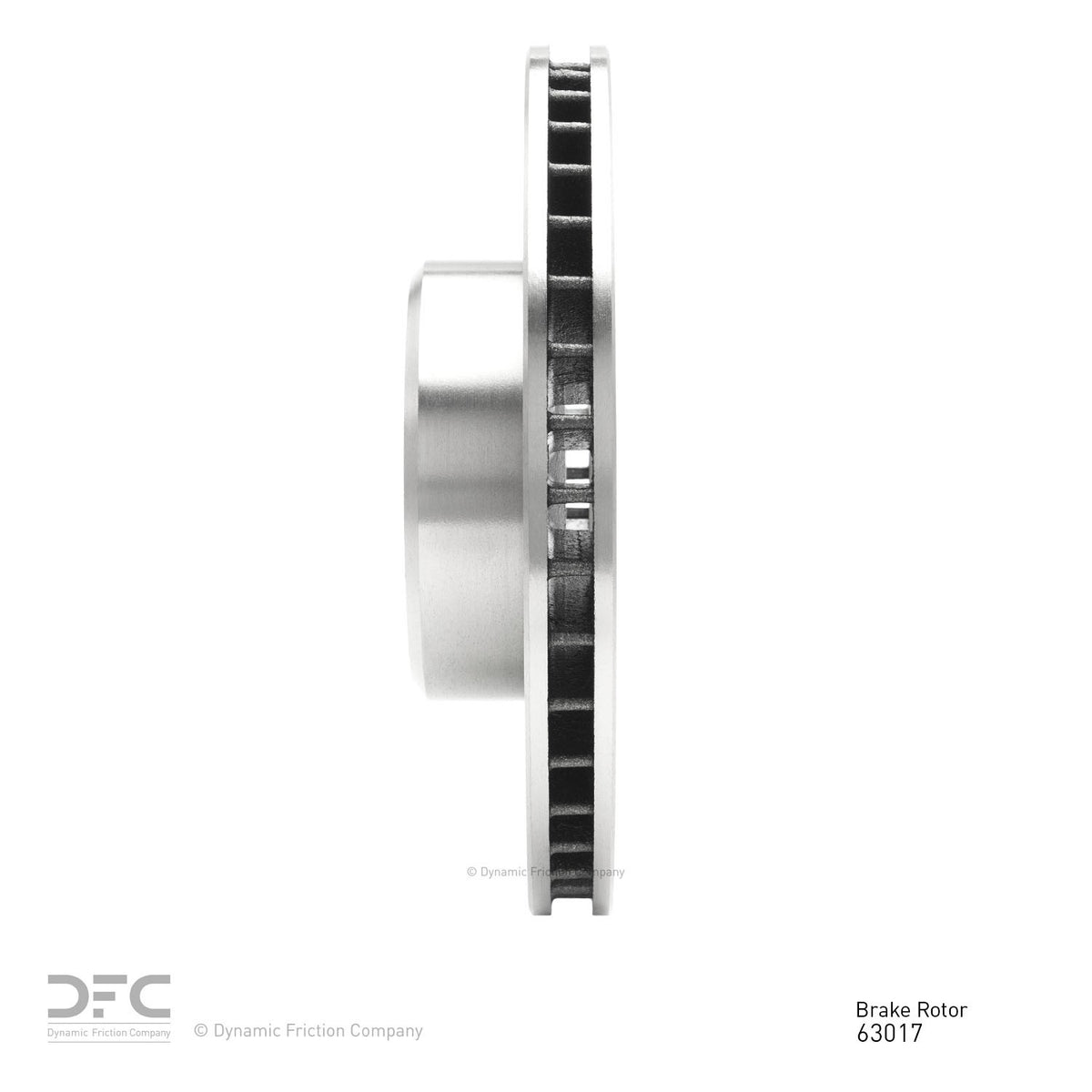 Dynamic Friction Company Disc Brake Rotor 600-63017