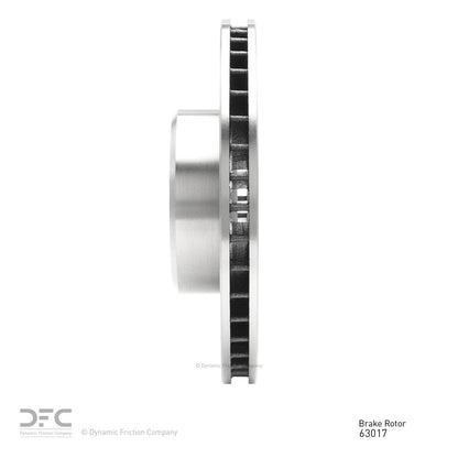 Dynamic Friction Company Disc Brake Rotor 600-63017
