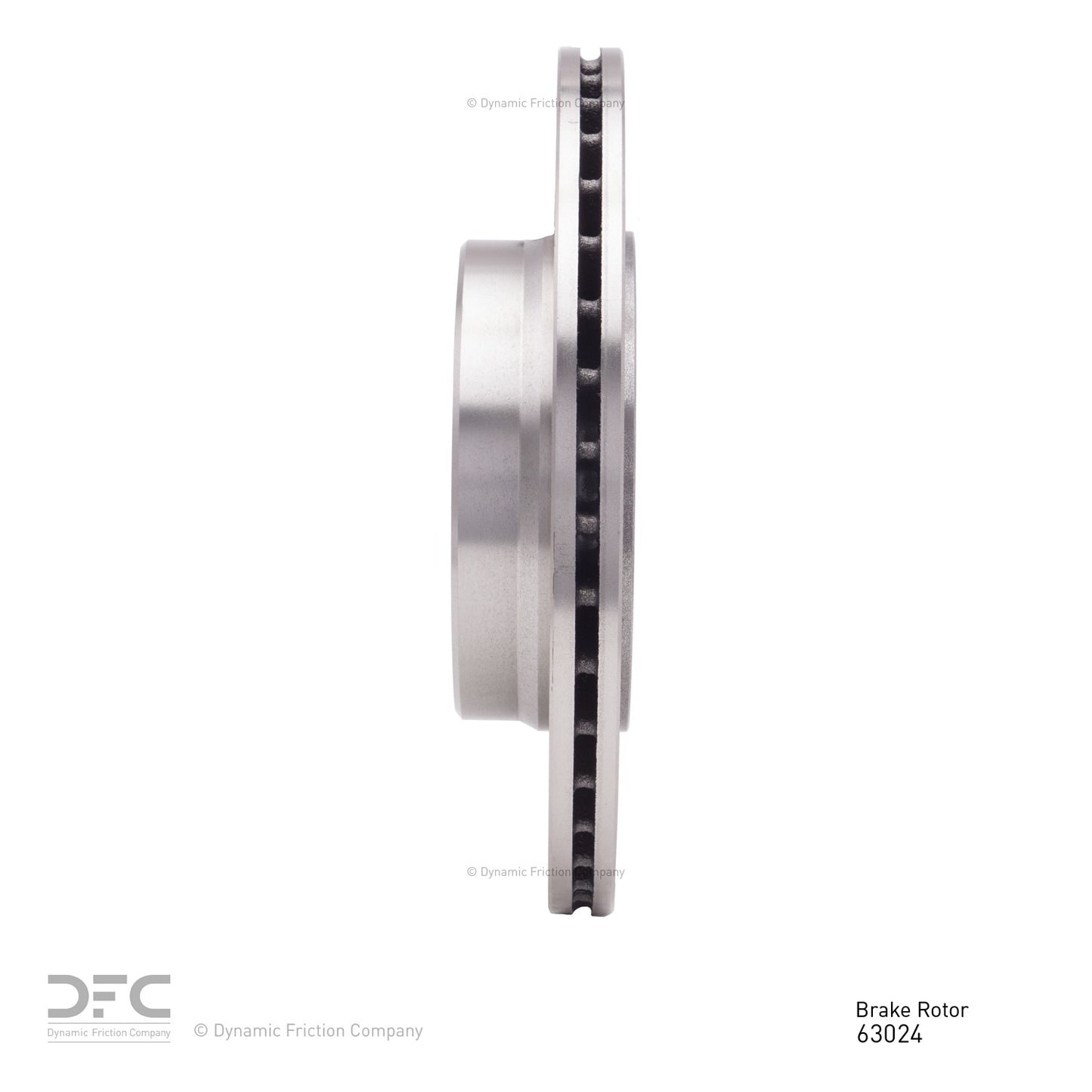 Dynamic Friction Company Disc Brake Rotor 600-63024
